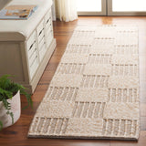 Safavieh Natura 2'-3" x 8'-0" Rug in Brown / Ivory