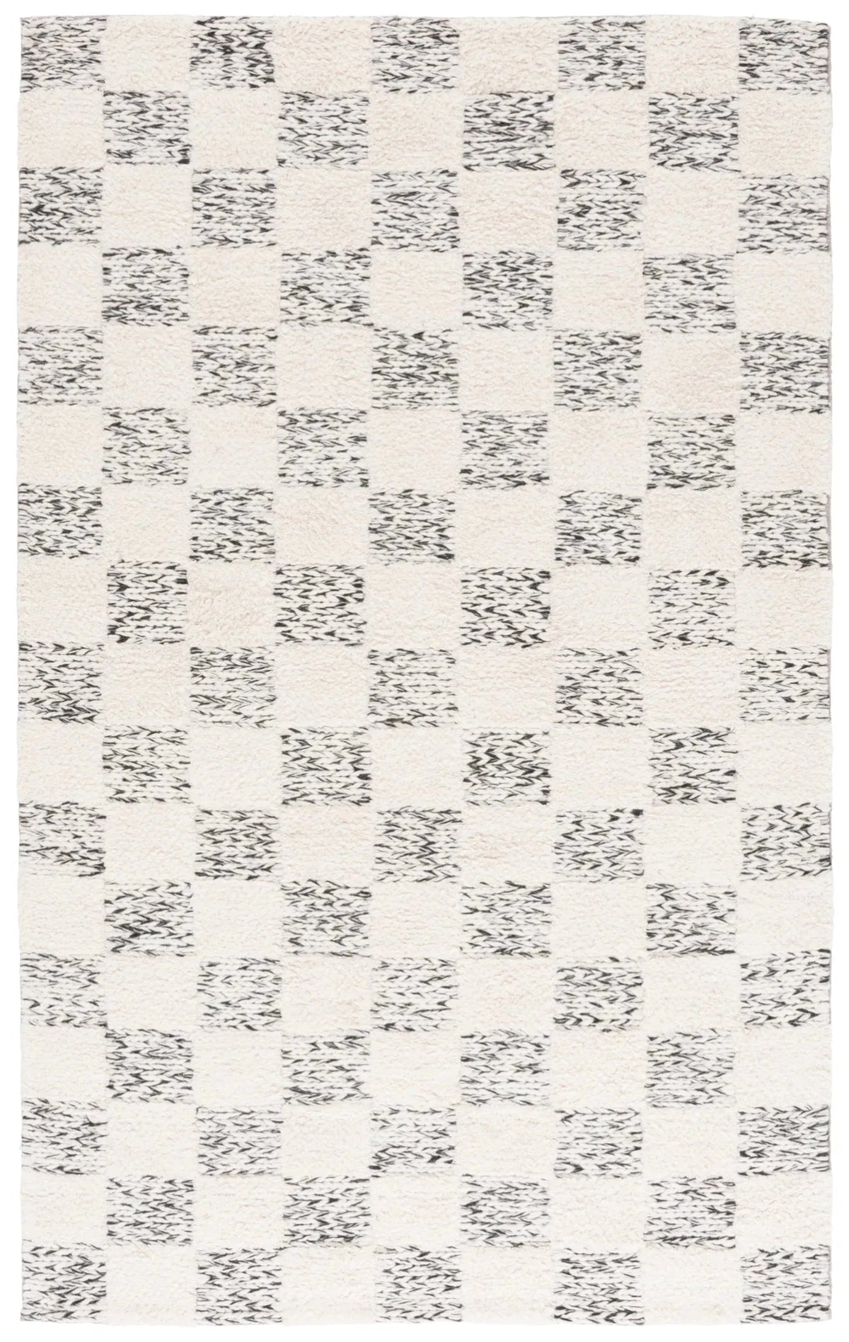 Safavieh Natura 4'-0" x 6'-0" Rug in Ivory / Black