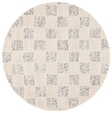 Safavieh Natura 6'-0" x 6'-0" Rug in Ivory / Black