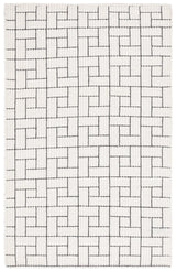 Safavieh Natura 4'-0" x 6'-0" Rug in Ivory / Black