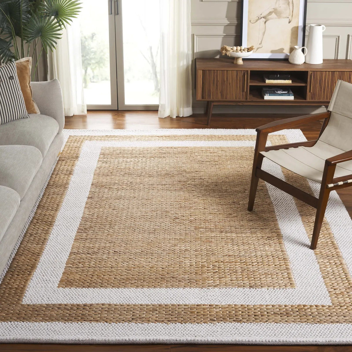 Safavieh Natura 6'-0" x 9'-0" Rug in Natural / Ivory