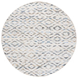 Safavieh Natura 6'-0" x 6'-0" Rug in Blue / Ivory