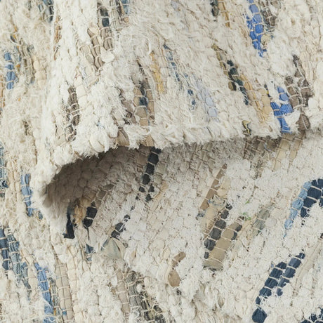 Safavieh Natura 4'-0" x 6'-0" Rug in Blue / Ivory