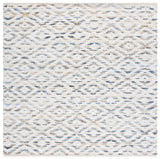 Safavieh Natura 6'-0" x 6'-0" Rug in Blue / Ivory