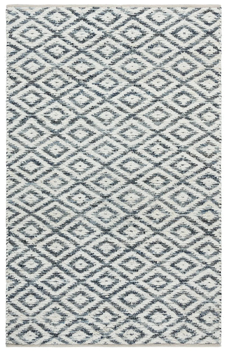 Safavieh Natura 4'-0" x 6'-0" Rug in Navy / Ivory
