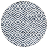 Safavieh Natura 6'-0" x 6'-0" Rug in Navy / Ivory