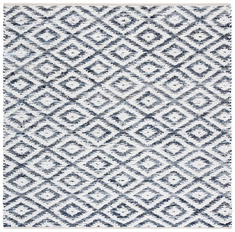 Safavieh Natura 6'-0" x 6'-0" Rug in Navy / Ivory