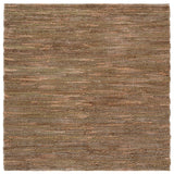 Safavieh Natural Fiber Couture 6'-0" x 6'-0" Rug in Green / Natural