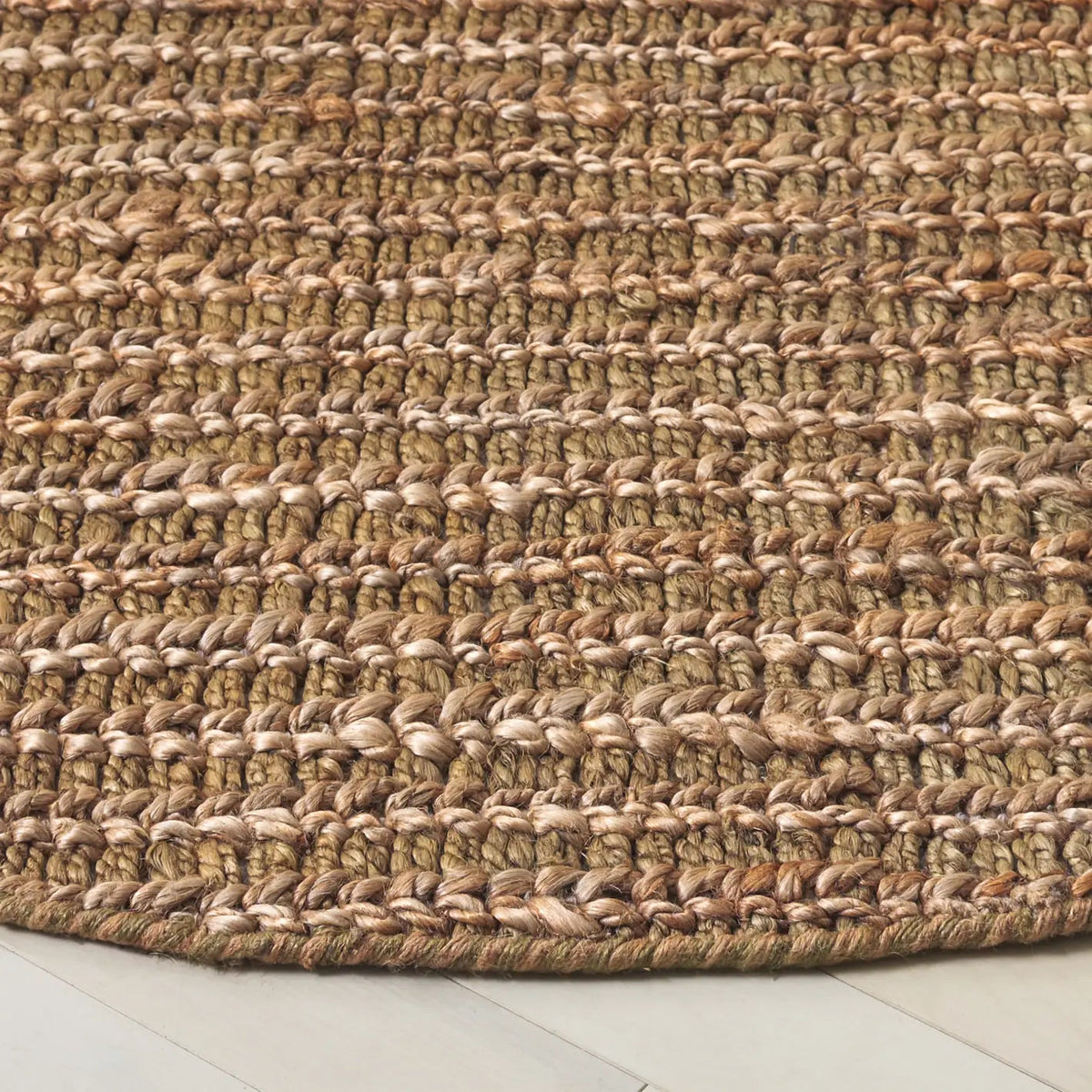 Safavieh Natural Fiber Couture 6'-0" x 6'-0" Rug in Green / Natural
