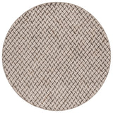Safavieh Natural Fiber Couture 6'-0" x 6'-0" Rug in Beige / Grey