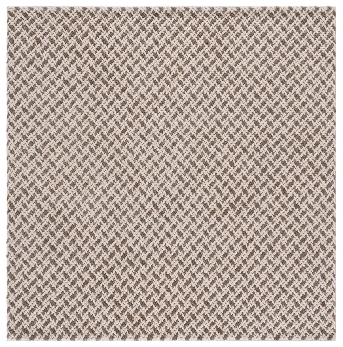 Safavieh Natural Fiber Couture 6'-0" x 6'-0" Rug in Beige / Grey
