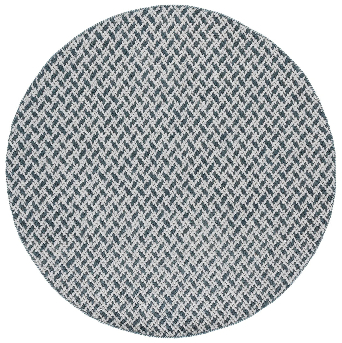 Safavieh Natural Fiber Couture 6'-0" x 6'-0" Rug in Teal / Grey