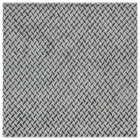 Safavieh Natural Fiber Couture 6'-0" x 6'-0" Rug in Teal / Grey