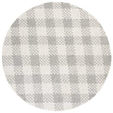 Safavieh Natural Fiber Couture 6'-0" x 6'-0" Rug in Silver / Ivory