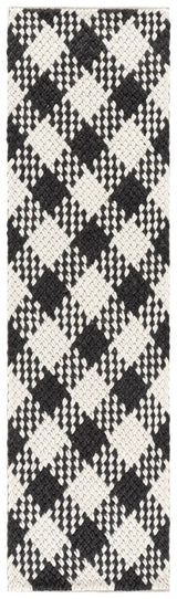 Safavieh Natural Fiber Couture 2'-3" x 8'-0" Rug in Ivory / Black