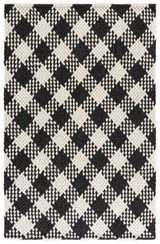 Safavieh Natural Fiber Couture 5'-0" x 8'-0" Rug in Ivory / Black