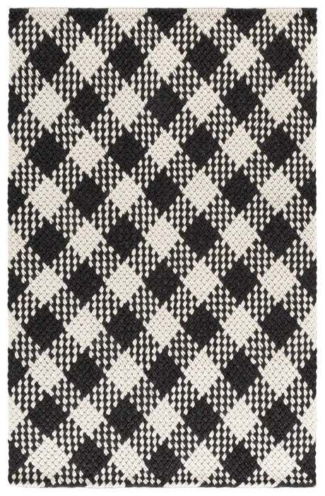 Safavieh Natural Fiber Couture 5'-0" x 8'-0" Rug in Ivory / Black