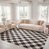Safavieh Natural Fiber Couture 8'-0" x 10'-0" Rug in Ivory / Black