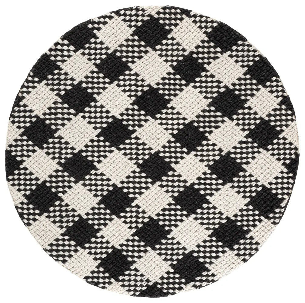 Safavieh Natural Fiber Couture 6'-0" x 6'-0" Rug in Ivory / Black