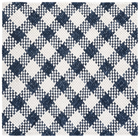 Safavieh Natural Fiber Couture 6'-0" x 6'-0" Rug in Navy / Ivory