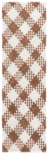 Safavieh Natural Fiber Couture 2'-3" x 8'-0" Rug in Rust / Ivory