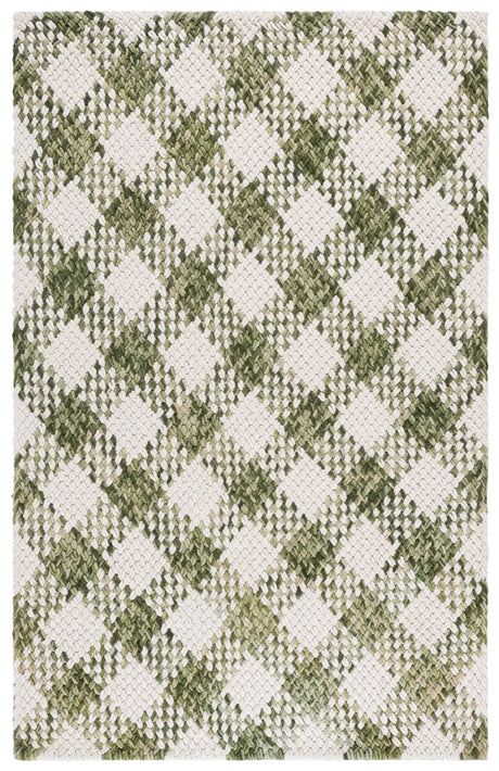 Safavieh Natural Fiber Couture 4'-0" x 6'-0" Rug in Green / Ivory