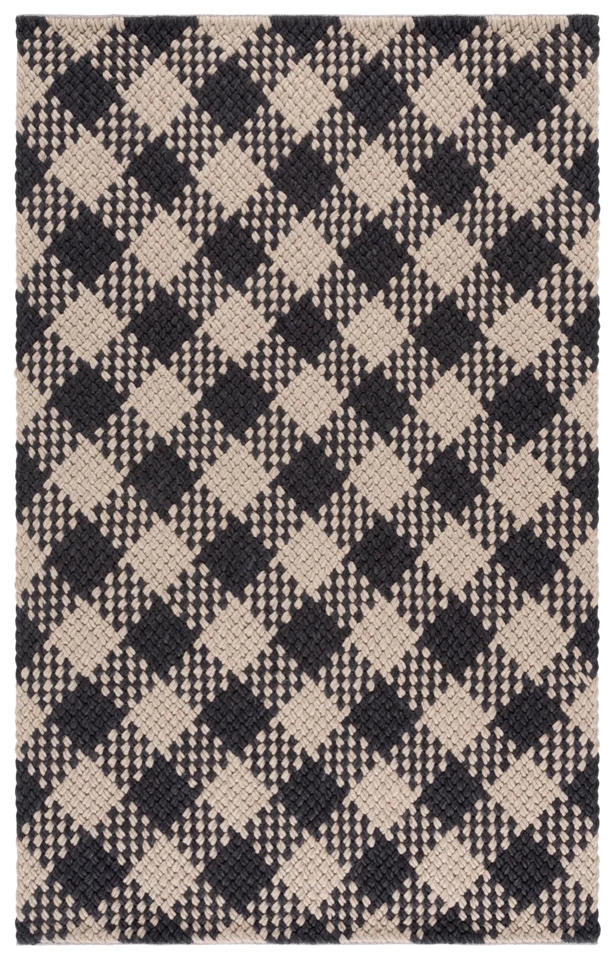 Safavieh Natural Fiber Couture 4'-0" x 6'-0" Rug in Black / Beige