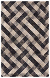 Safavieh Natural Fiber Couture 4'-0" x 6'-0" Rug in Black / Beige