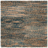 Safavieh Natural Fiber Couture 6'-0" x 6'-0" Rug in Natural / Blue
