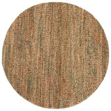Safavieh Natural Fiber Couture 6'-0" x 6'-0" Rug in Natural / Green