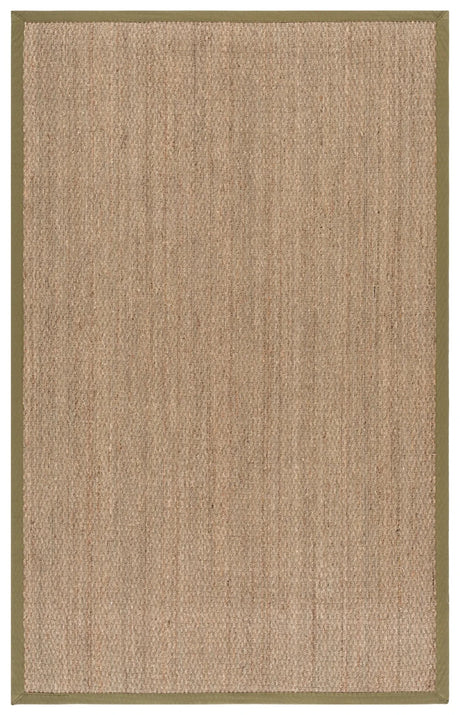 Safavieh Natural Fiber 4'-0" x 6'-0" Rug in Natural / Olive