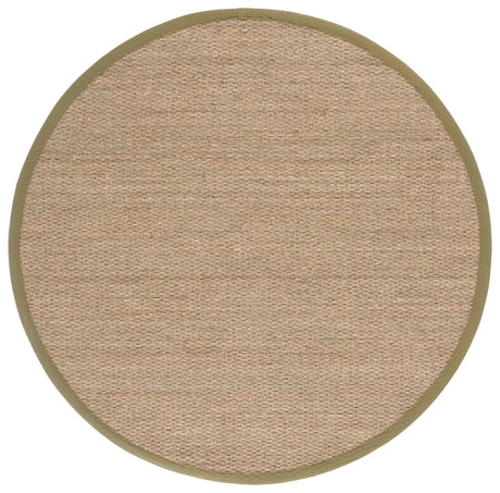 Safavieh Natural Fiber 6'-0" x 6'-0" Rug in Natural / Olive