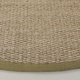 Safavieh Natural Fiber 6'-0" x 6'-0" Rug in Natural / Olive