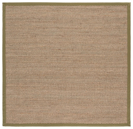 Safavieh Natural Fiber 6'-0" x 6'-0" Rug in Natural / Olive