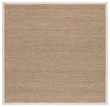 Safavieh Natural Fiber 6'-0" x 6'-0" Rug in Natural / Ivory