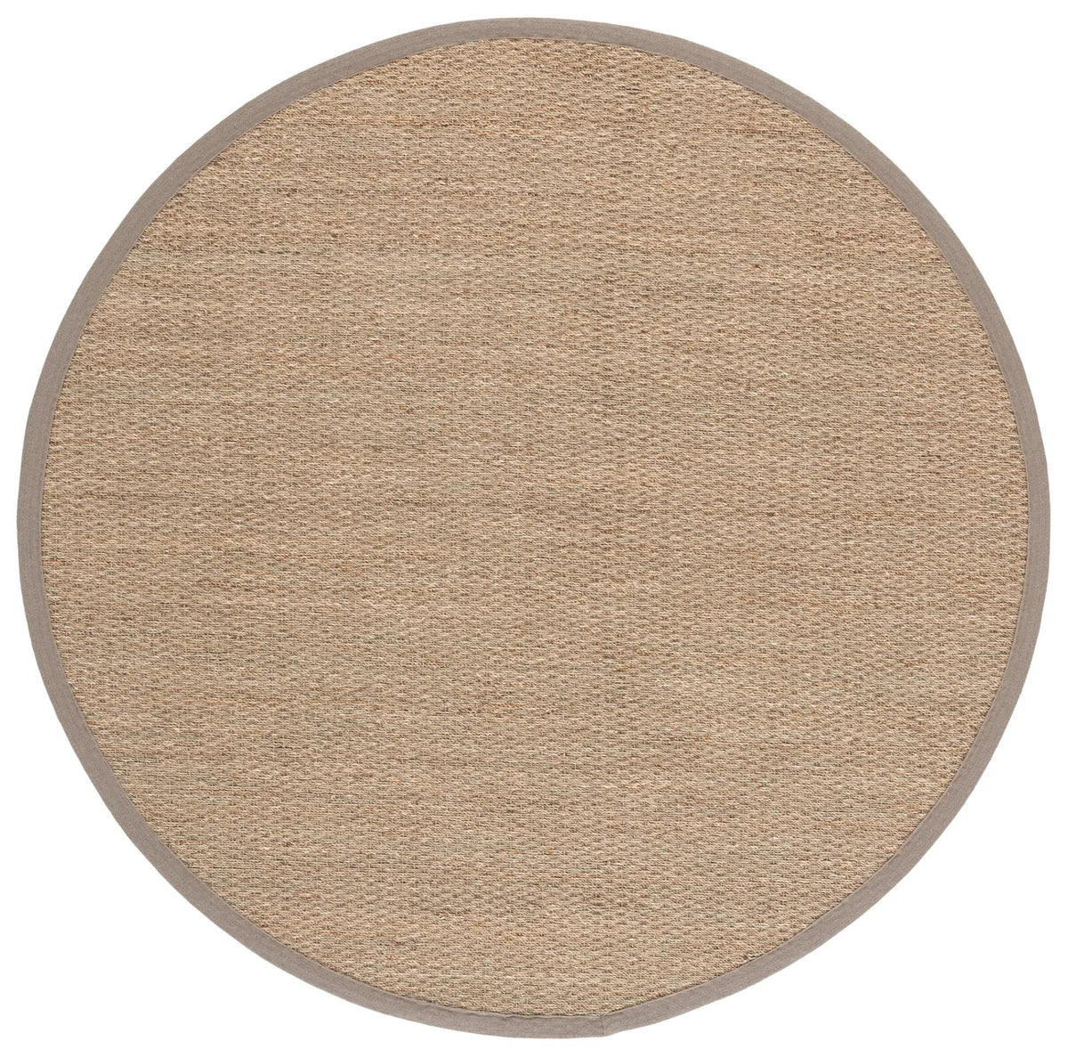 Safavieh Natural Fiber 6'-0" x 6'-0" Rug in Natural / Grey