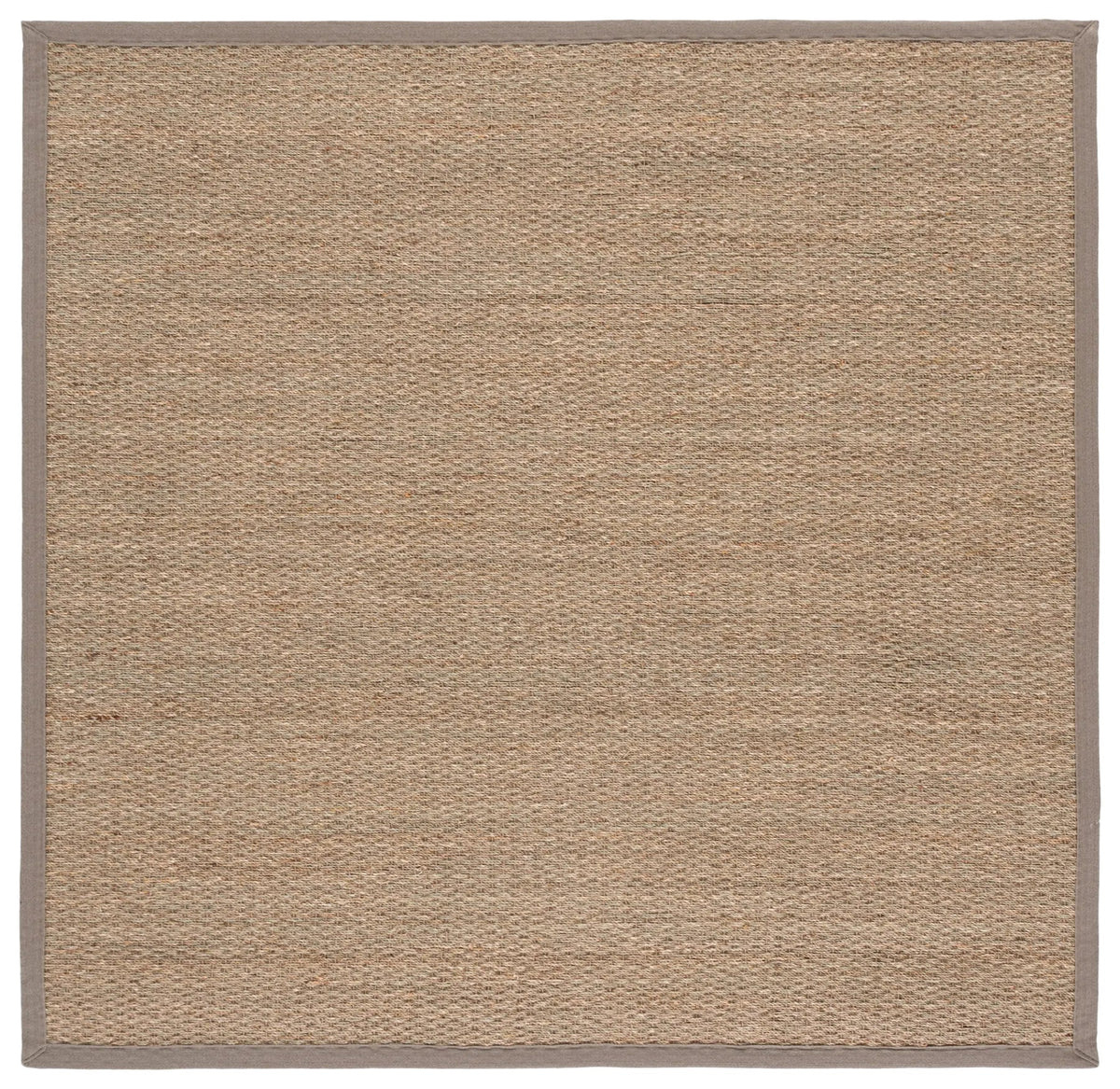 Safavieh Natural Fiber 6'-0" x 6'-0" Rug in Natural / Grey