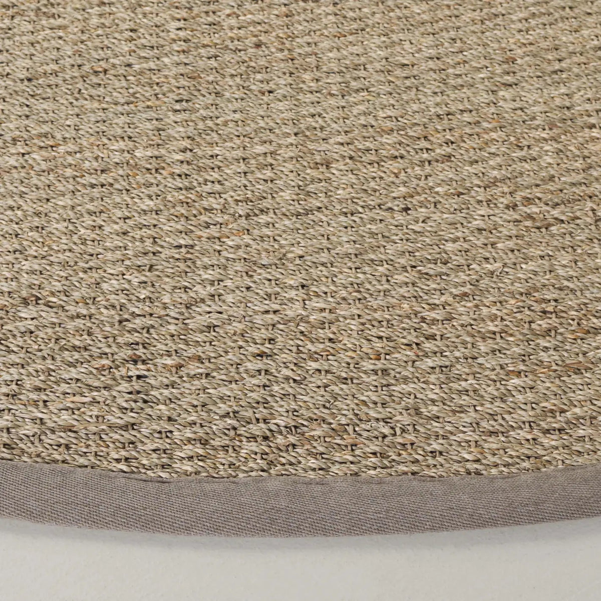 Safavieh Natural Fiber 6'-0" x 6'-0" Rug in Natural / Grey