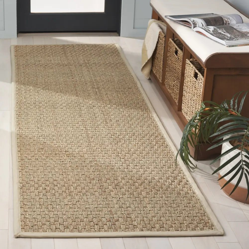 Safavieh Natural Fiber 2'-6" x 8'-0" Rug in Natural / Beige