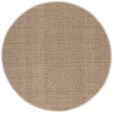 Safavieh Natural Fiber 6'-0" x 6'-0" Rug in Natural / Beige