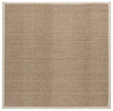 Safavieh Natural Fiber 6'-0" x 6'-0" Rug in Natural / Beige