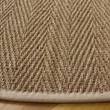 Safavieh Natural Fiber 6'-0" x 6'-0" Rug in Natural / Beige