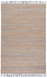 Safavieh Natural Fiber 5'-0" x 8'-0" Rug in Natural / Grey
