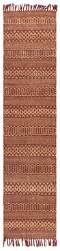 Safavieh Natural Fiber 2'-0" x 9'-0" Rug in Natural / Rust