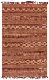 Safavieh Natural Fiber 5'-0" x 8'-0" Rug in Natural / Rust