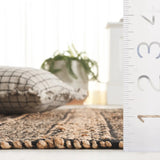 Safavieh Natural Fiber 5'-0" x 8'-0" Rug in Natural / Black
