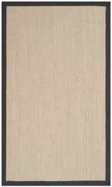 Safavieh Natural Fiber 3'-0" x 5'-0" Rug in Natural / Dark Grey