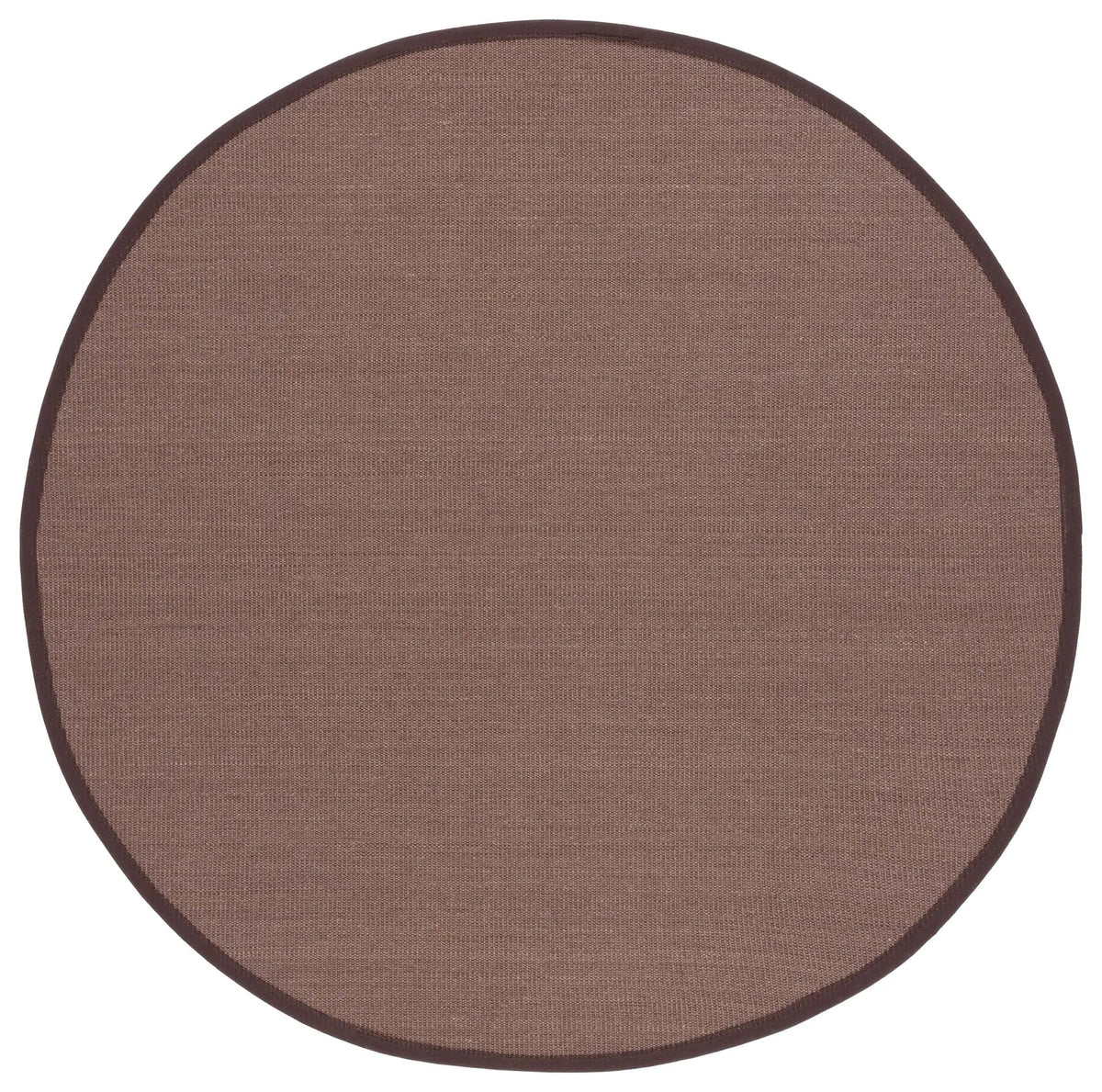 Safavieh Natural Fiber 6'-0" x 6'-0" Rug in Brown / Brown