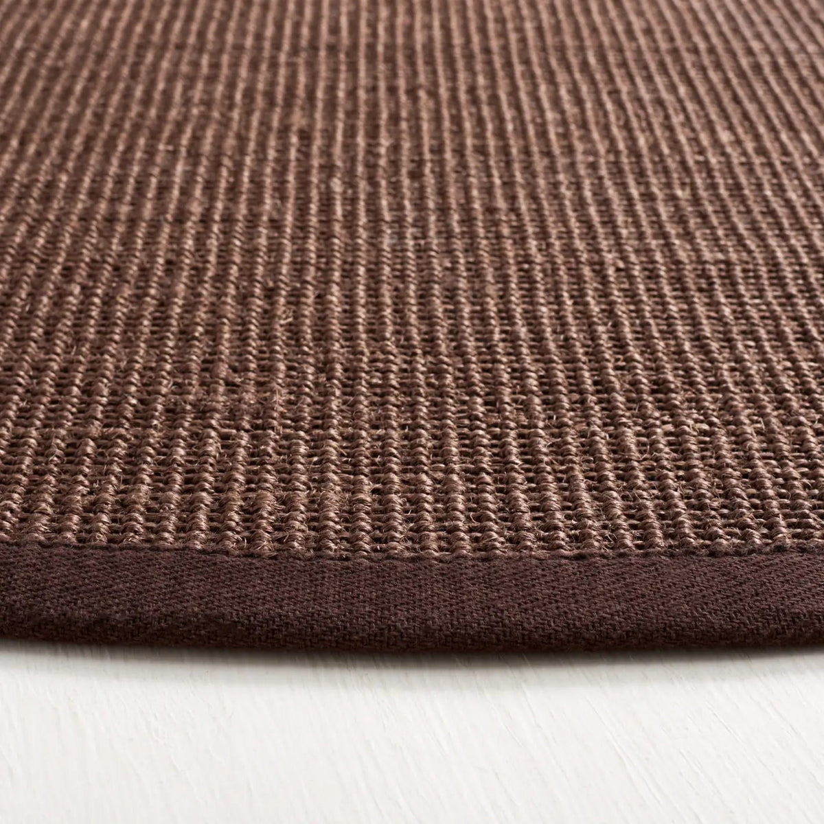 Safavieh Natural Fiber 6'-0" x 6'-0" Rug in Brown / Brown