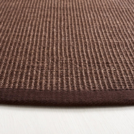 Safavieh Natural Fiber 6'-0" x 6'-0" Rug in Brown / Brown